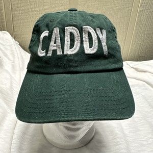Caddy Golf Hat Youth Green Embroidered Cardin McCoy uniform lil helper